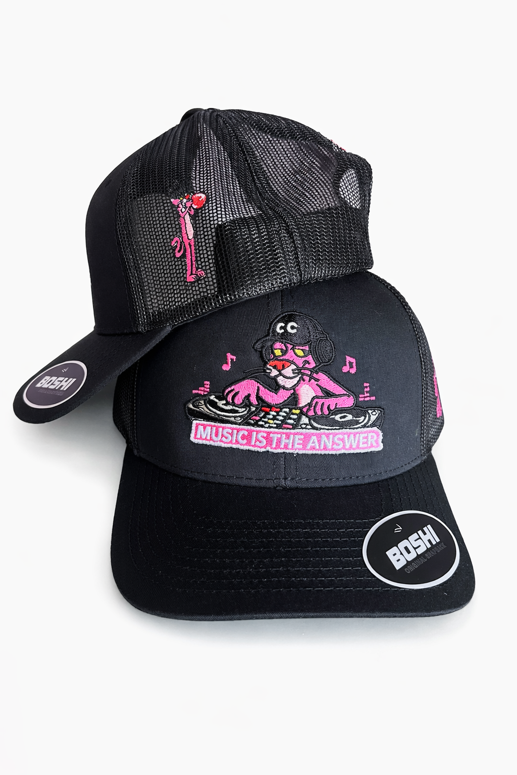 “Music Is The Answer” Capz (Black)