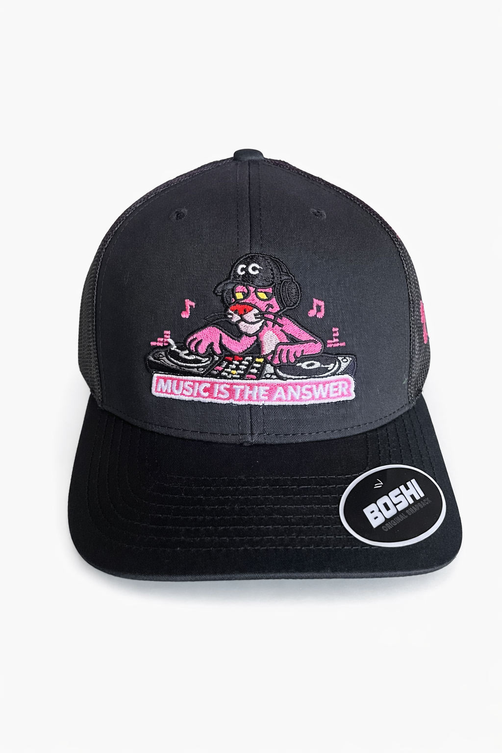 “Music Is The Answer” Capz (Black)