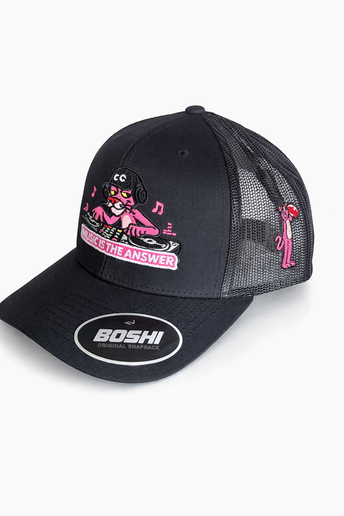 “Music Is The Answer” Capz (Black)