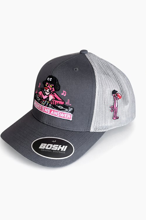 “Music Is The Answer” Capz (Grey/White)